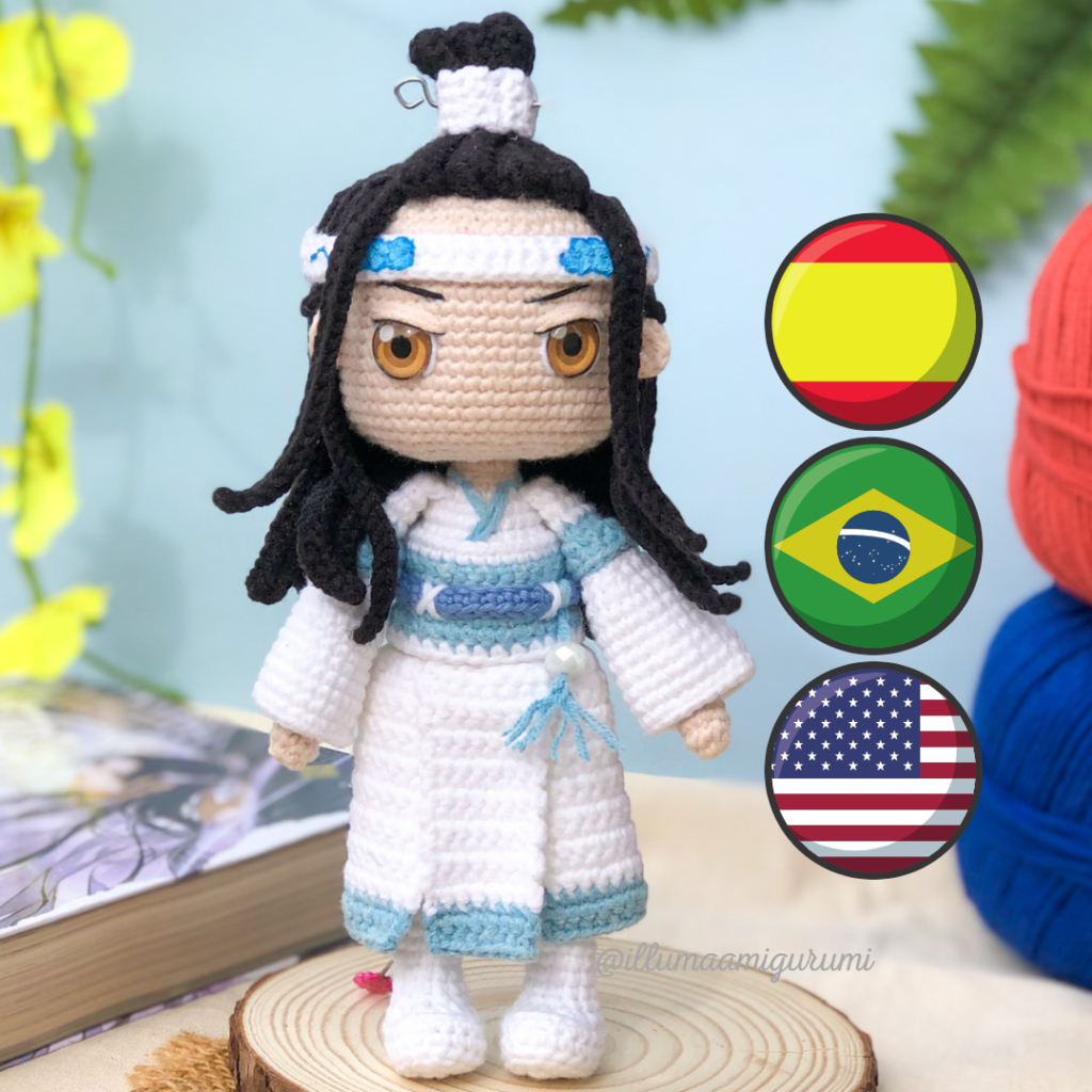 Padrão HanGuang-Jun Amigurumi PDF