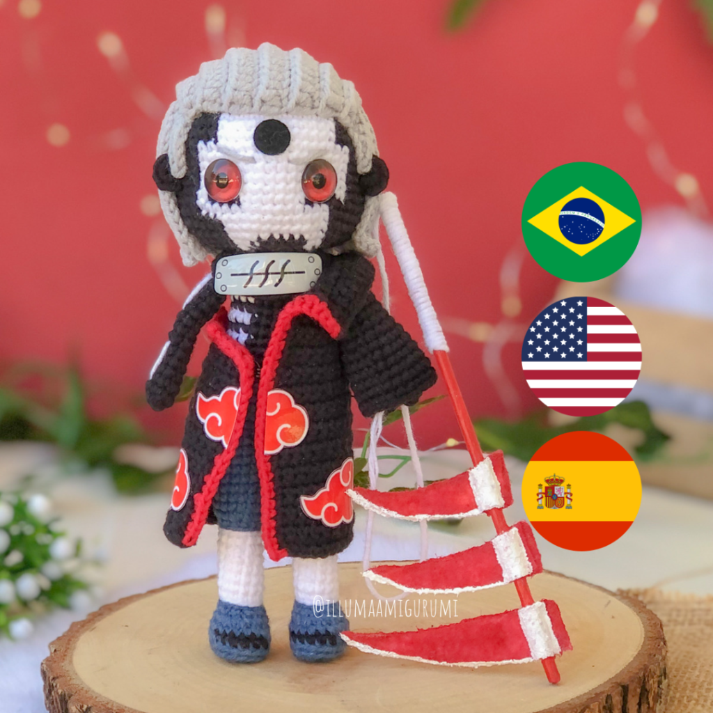 Hidan Jashin- Amigurumi PDF – Illuma Amigurumi