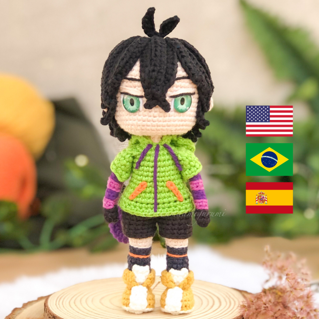 Miya SK8 – Amigurumi PDF – Illuma Amigurumi