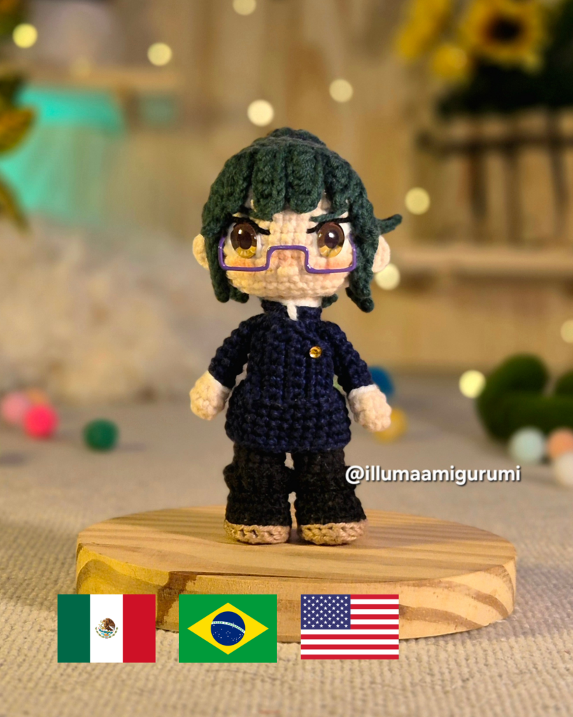 MAKI - JUJUTSU KAISEN AMIGURUMI PDF