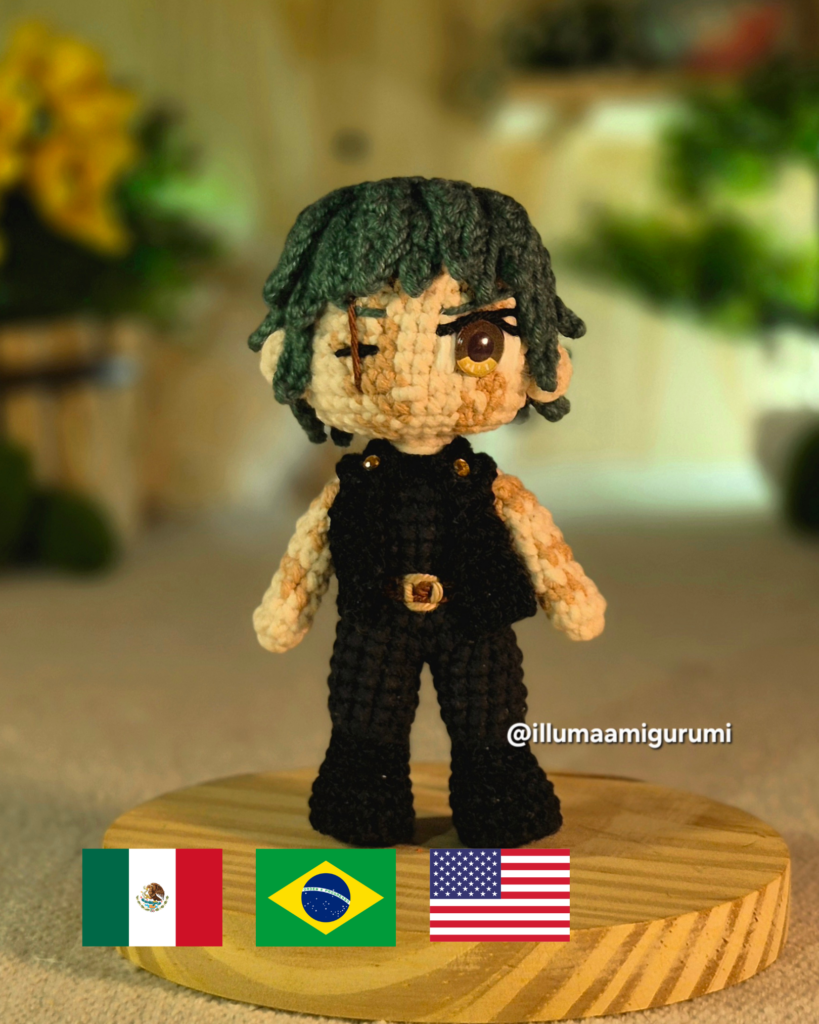 MAKI SEASON 3 - JUJUTSU KAISEN AMIGURUMI PDF