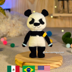 PANDA - JUJUTSU KAISEN AMIGURUMI PDF