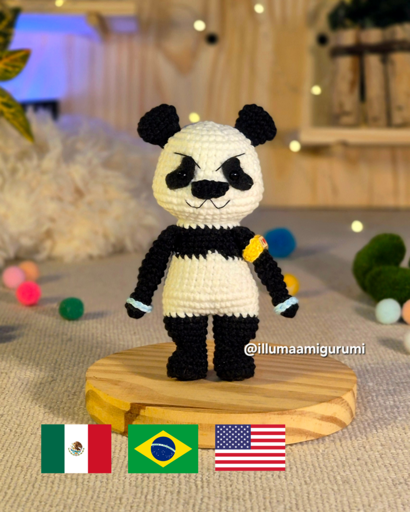 PANDA - JUJUTSU KAISEN AMIGURUMI PDF
