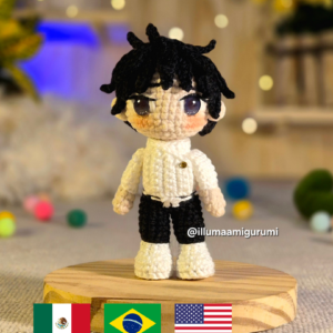 YUTA - JUJUTSU KAISEN AMIGURUMI PDF