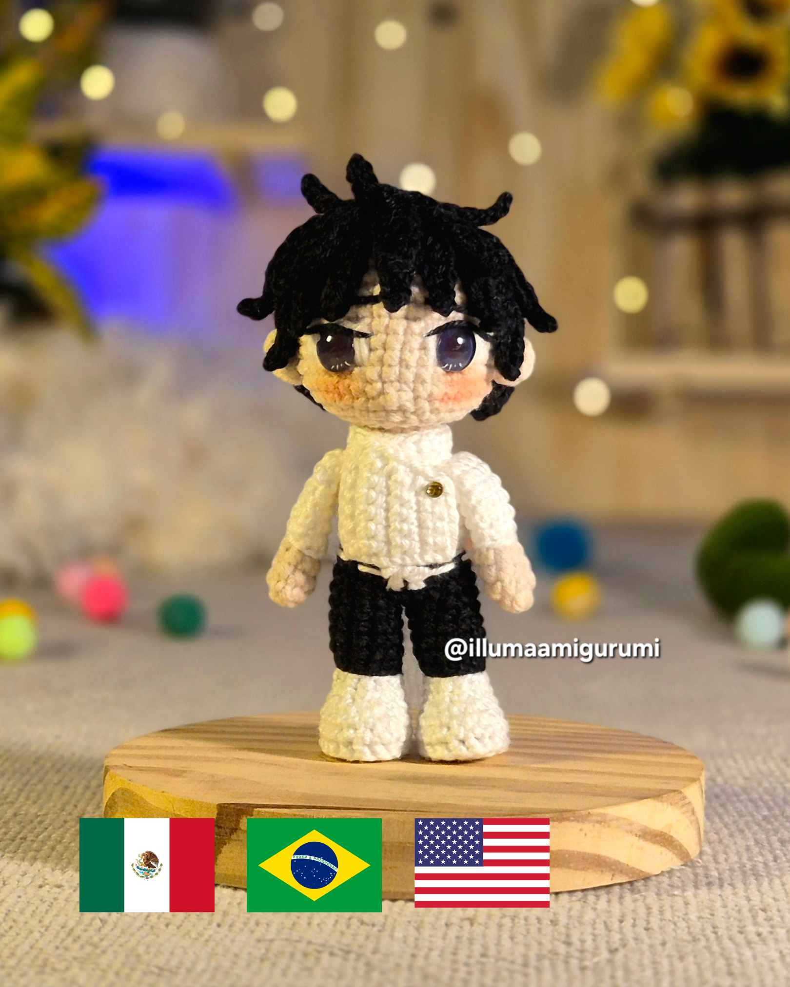 YUTA - JUJUTSU KAISEN AMIGURUMI PDF